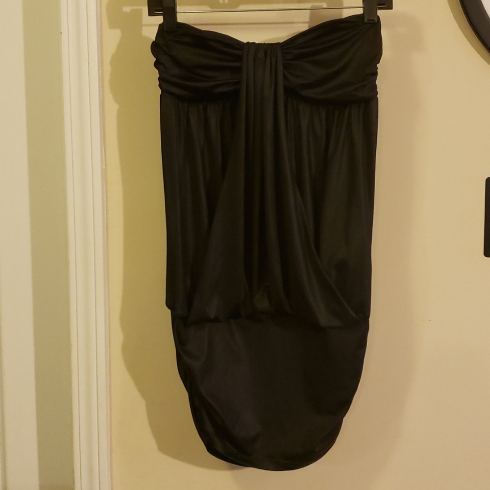 Strapless top